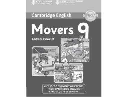 Livro Cambridge English Young Learners 9 Movers Answer Booklet