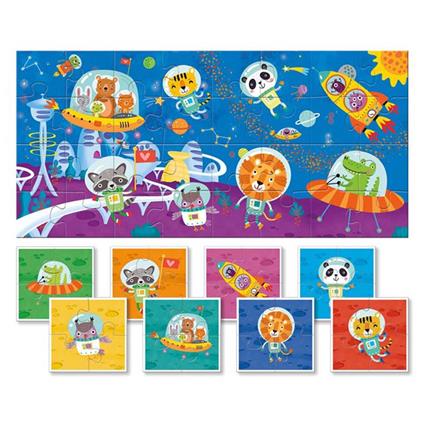 Ludattica Dudù Baby Collection Space Puzzle