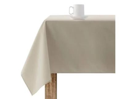 Toalha de Mesa BELUM em resina resistente a nódoas Liso Lino 101 (200x140 cm)
