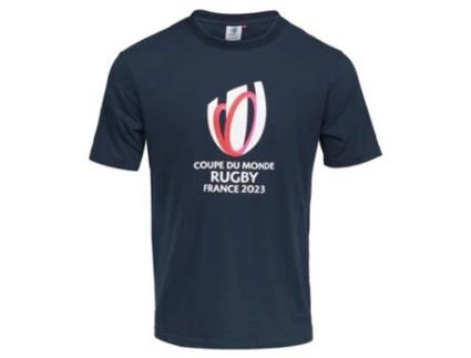 T-shirt para Homem de Rugby SPORTFOLIO (M - Azul)