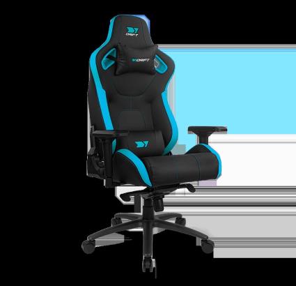 Cadeira Gaming DRIFT DR600 Deluxe (Até 150 kg - Elevador a Gás Classe 4 - Preto e Azul)