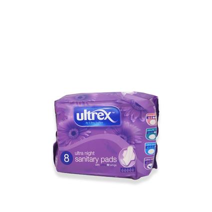 Pensos Higiénicos Ultrex Ultra Night Pack 8