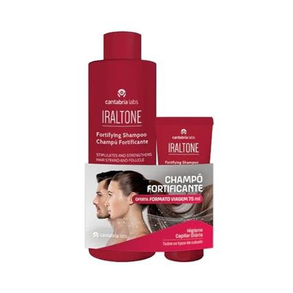 Iraltone Champô Fortificante400ml  + Oferta 75ml