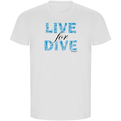 Kruskis Live For Dive Eco Short Sleeve T-shirt  2XL Homem