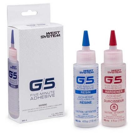 West System Five-minute Adhesive 4oz Branco