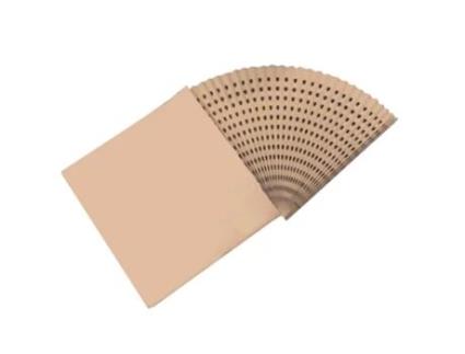 Filtro de Cartão ALDAIR Dobrável Padrão (0,63x13 m)