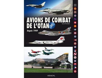 Livro avions de combat de l'otan de gerard paloque (francês)