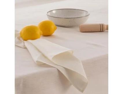 Toalha de Mesa BELUM impermeável resistente a manchas Linho 100% Natural (200x150 cm)