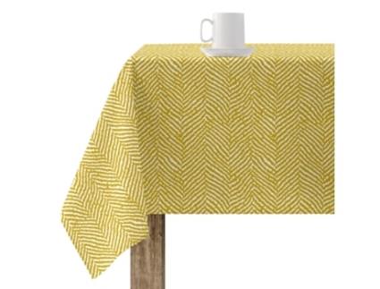 Toalha de Mesa BELUM em resina resistente a nódoas Alejandria Mostaza (100x140 cm)