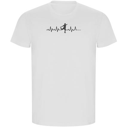 Kruskis Soccer Heartbeat Eco Short Sleeve T-shirt  3XL Homem