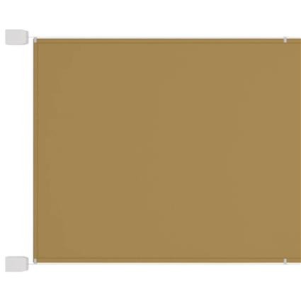vidaXL Toldo vertical 180x420 cm tecido oxford bege