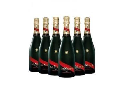 GH Mumm Gran Cordon Rouge Brut 6 Pack. MAISON G.H. MUMM