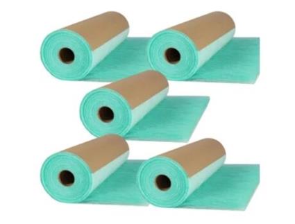 Conjunto 5 Rolos de Filtros de Chão DISPIVAL Cabina Paint Stop (1x20 m)