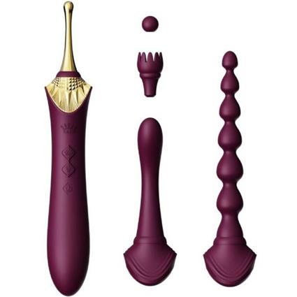 ZALO - BESS 2 MASSAGER CLITORIAL ROXO