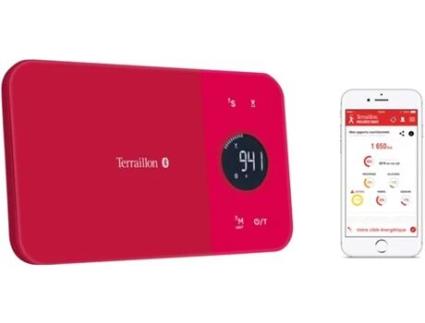 Balança De Cozinha Eletrônica 5Kg-1G Vermelha Com Bluetooth - Nutritab Cranberry TERRAILLON