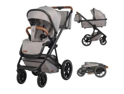 Carrinho Bebé 2 em 1 Convertível COCCOLLE Nessia Lunar Rock