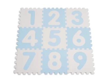 Tapete Puzzle SUNTA TOYS Atividade Antibacteriano 9 Peças Sunta Blue (Idade Mínima Recomendada: 10 meses)