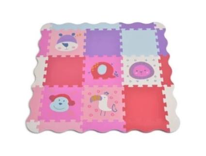 Tapete Puzzle SUNTA TOYS Atividade Animais com Bordas Sunta (Idade Mínima Recomendada: 10 meses)