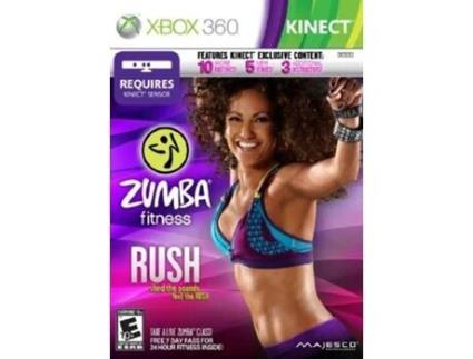 Jogo Xbox 360 MAJESCO Zumba Fitness Rush