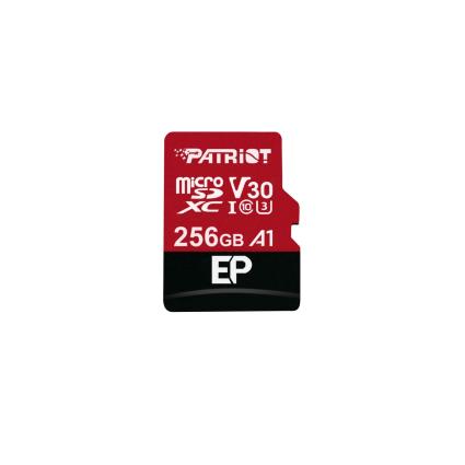 Cartão de Memória MicroSDXC 256GB (Classe 10) - PATRIOT