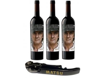 Pack 3 Garrafas Matsu El Recio + 1 Abridor Profissional GRUPO VINTAE