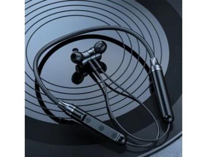 Auriculares Bluetooth KARMADALE new Neck-Mounted Headset 5.2 Wireless Sports In-Ear Magnetic Suction Silicone Neck-Mounted Headset