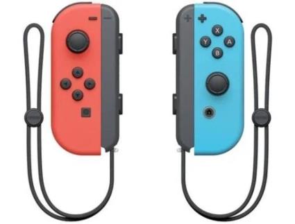 Comando Nintendo Switch HAKITUO Joy-con Vermelho e Azul