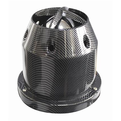 Filtro ar de torção racing carbono universal
