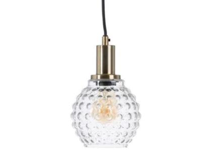 Candeeiro de Teto BIGBUY HOME Cristal Metal 16 x 16 x 24 cm