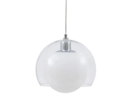 Candeeiro de Teto BIGBUY HOME Cristal Prata Ferro