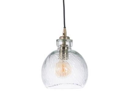 Candeeiro de Teto BIGBUY HOME Cristal Metal 20 x 20 x 27 cm