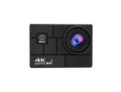 Action Cam MYMOBILETRIP À Prova de Água Controlo Remoto (4K / 60 Fps - Wi-Fi - 24 MP - 7X Zoom Sports Pro)