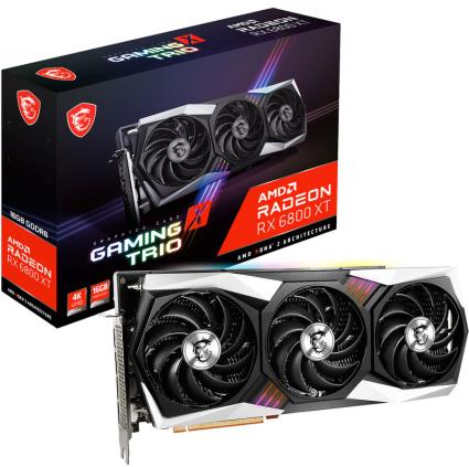 Gráfica Radeon RX 6800 XT GAMING X TRIO 16G