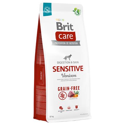 Brit Care Grain-free Sensitive com caça e batata - Pack económico: 2 x 12 kg