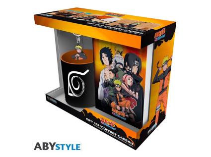 Gift Set Naruto 3 Pçs 22x10x20cm