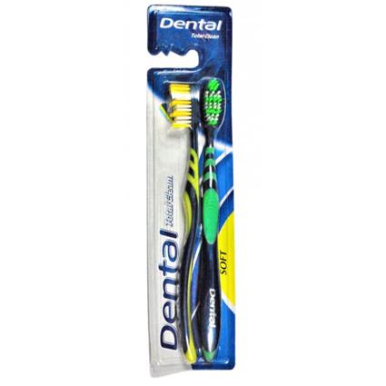Pack 2 escovas de dentes completas Clean-Medium