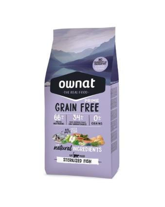 Ownat Grain Free Prime Sterilized Fish para Gatos 8 Kg