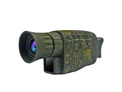 Monóculo NV Digital Visão Noturna 200M 5X Zoom Digital Gravação HD