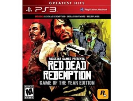 Jogo PS3 Red Dead Redemption Game Of The Year Edition Greatest Hits