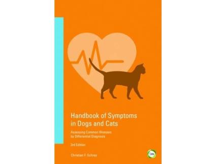 Livro handbook of symptoms in dogs and cats de christian f. schrey (inglês)