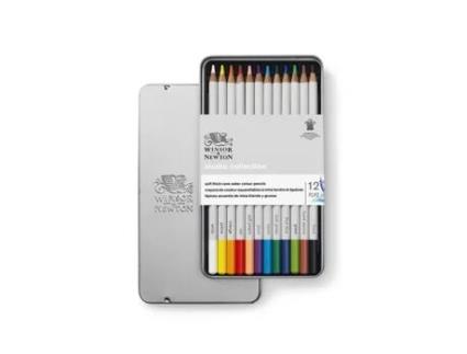 Conjunto de 12 Lápis de Cor Aguarelaveis Winsor & Newton