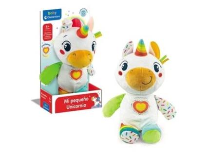 Peluche Interativo CLEMENTONI Unicornio (Idade Mínima Recomendada: 6 meses)