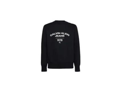 Sweatshirt CALVIN KLEIN (XL - Preto)