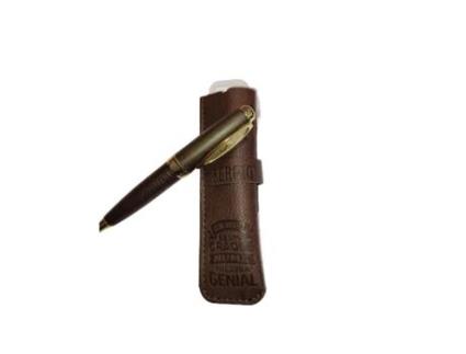 Caneta de Bambú com Bolsa Sérgio H&H