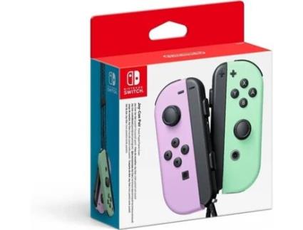 Pré-venda Joy-Con Nintendo Switch (Set Esq/Dir - Roxo e Verde)