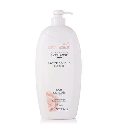 Byphasse - Gel de banho Caresse 2L - Rosa Mosqueta