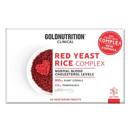 Red Yeast Rice Complex GOLDNUTRITION 60 cápsulas