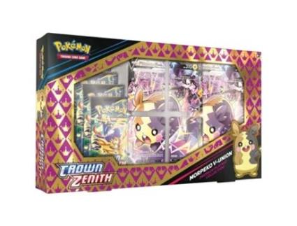 Jogo de Cartas POKEMON SWSH12.5 Morpeko V-Union Premium Playmat Collection Idade Mínima Recomendada: 8 anos)