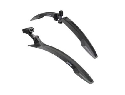 Kit de guarda-lamas deflector dianteiro fm60 + deflector traseiro rm60 para rodas ZEFAL