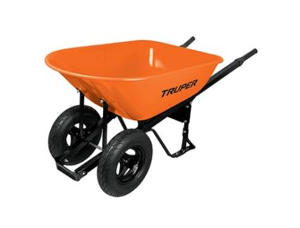 Carrinho de mão com pneu duplo - 120 l